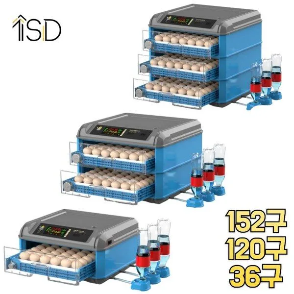 인셀디 계란 부화기 병아리 달걀 알 메추리 자동 유정란 닭 온도조절, 1단 36구, 1개