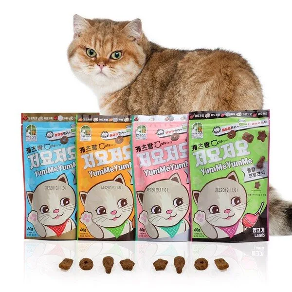캐츠랑 저요저요 국내산 고양이 영양간식 60g 길고양이 간식, 01_저요저요 참치 60g