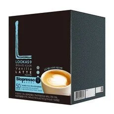 압축 바 라테 추천 루카스나인 시그니처 바닐라 라떼, 16.9g, 50개입, 1박스