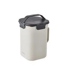 락앤락 스텐 음식물 쓰레기통 2.5L, 화이트(LDB503WHT)