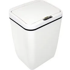 자동쓰레기통 할인특가 1 라이프란스 스마트 자동 센서 휴지통, 화이트, 1개