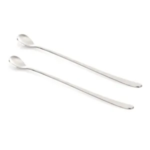 티스푼 추천 캣킨라이틀리 무지 롱스푼, 혼합 색상, 2개입