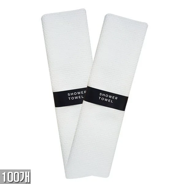 추천후기상품 일회용 샤워 타올 추천 상품 6 1 일회용 샤워 타올, 100개, 화이트, 1개입