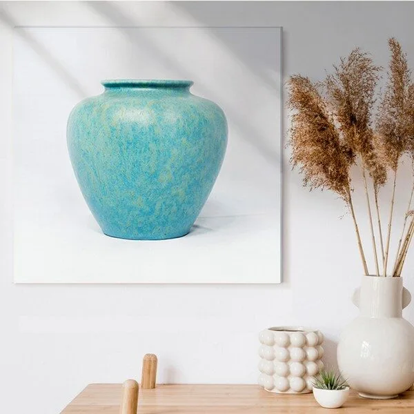 청자항아리 추천 백앤아트 돈들어오는 달항아리 그림 재물운 백자 청자 도자기 인테리어 거실액자 02 청자