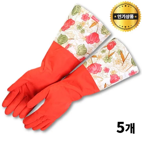 착한가격 맞나요? 기모고무장갑 TOP 10 1 기모고무장갑 정품 김애경 고급 안감기모 손시림방지 설거지장갑, 5개