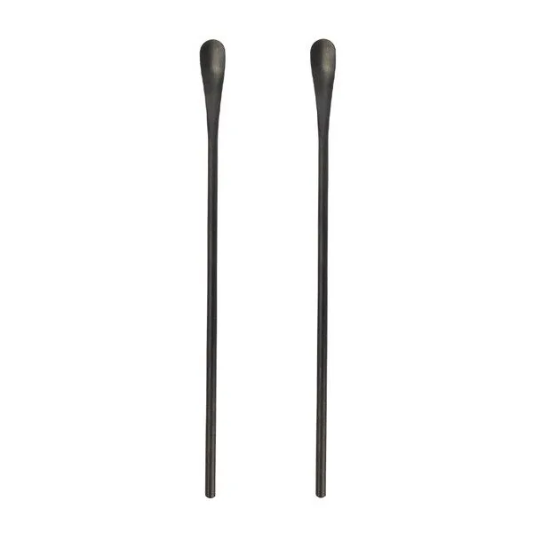 인기상품 티스푼 추천 10 1 인블룸 슬림 롱 티스푼, 2개, 블랙