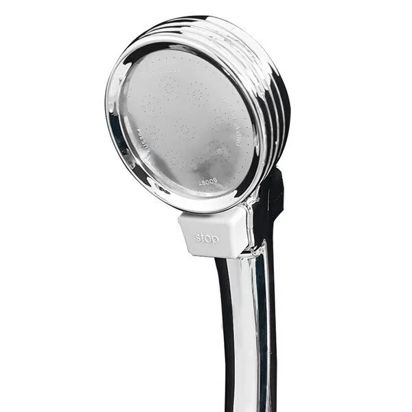 리빙이프 온오프 절수 샤워기 헤드, 1개, 실버