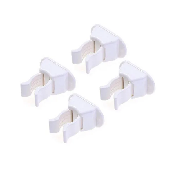 소문난 꿀템 밀대걸이 추천 10 1 마이다락 청소도구걸이, 화이트, 4개입