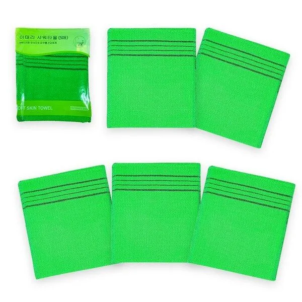 이태리타올 대박상품 1 이태리 때타올 때밀이, 5개입, 1개