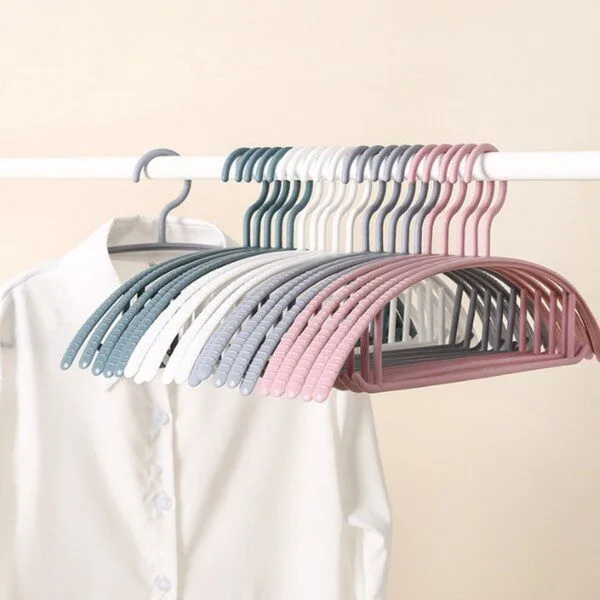 삶의소품 어깨뿔방지 논슬립 옷걸이, 20개입, 화이트