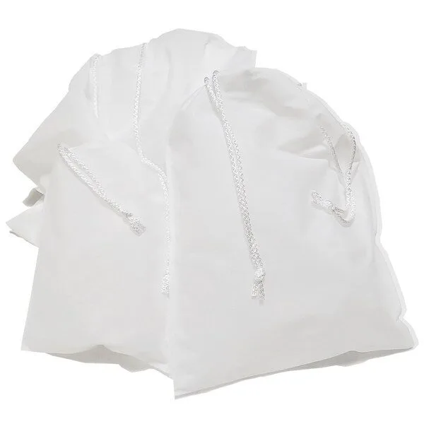  공장직영 부직포 주머니 50장 100장 더스트백 복주머니 조리개 수납 포장 선물, 화이트 