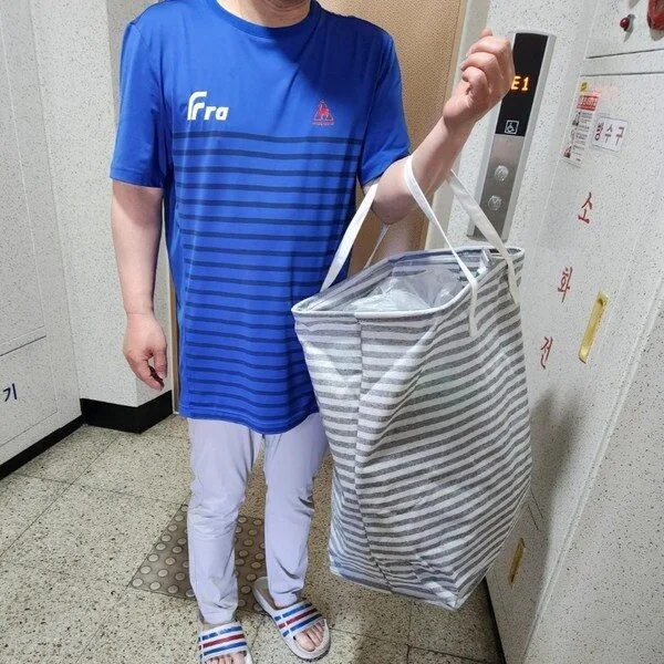 분리수거가방 특가상품 1 조이앳리빙 쓰레기분리배출 가정용 재활용 분리수거함 분리수거 가방 당일발송 72L, 그레이, 1개