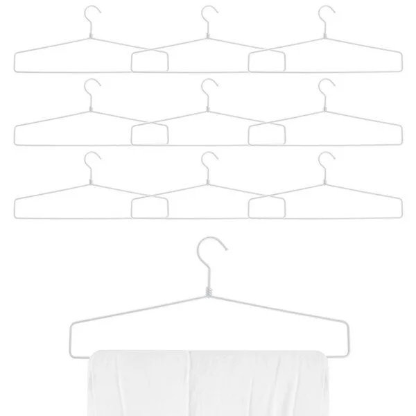 인기제품 이불옷걸이 추천 랭킹 10 1 네이쳐리빙 튼튼한 이불정리 와이드 옷걸이, 10개, 화이트