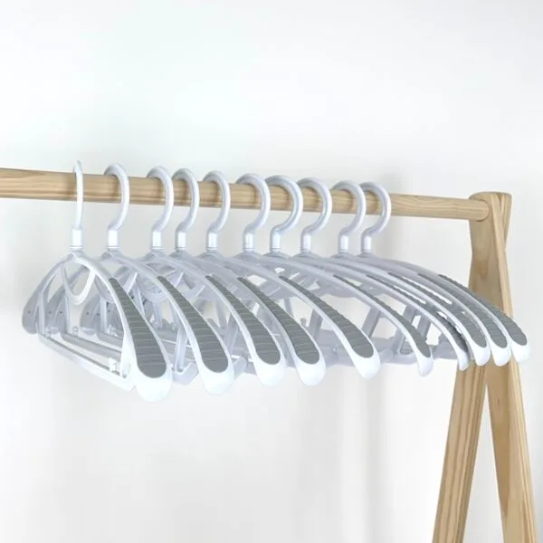 역대급할인 어깨뿔방지옷걸이 추천 10 1 올지 논슬립옷걸이 어깨뿔방지 옷걸이 회전 정장 니트 고급, 30개, 화이트