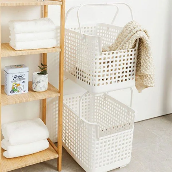 2단빨래바구니 초대박아이템