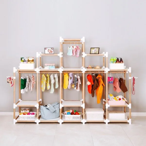 강아지옷장 소문난 꿀템 1 댕거 강아지행거 애견드레스룸 강아지옷장 애견가구 애견행거 애견옷걸이, 1개