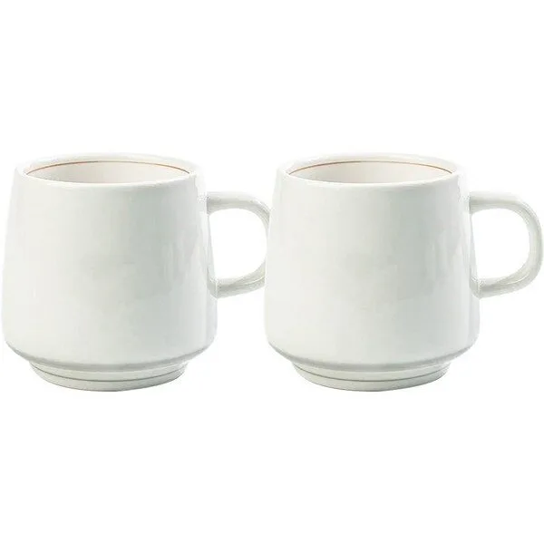 인기짱 제품 머그 추천 상품 10 1 시라쿠스 메이플 머그컵 300ml, 2개, 코지그레이