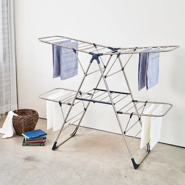 원룸빨래건조대 인기 상품 1 모던홈 탱크건조대 4단 특대, 네이비, 1개