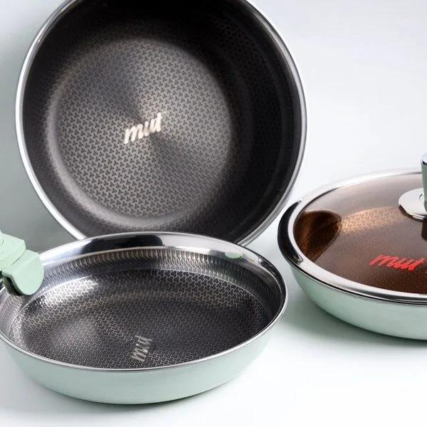 무츠 세라믹코팅 304 스텐팬 후라이팬 세트 26cm 28cm 28cm궁중팬, 1개